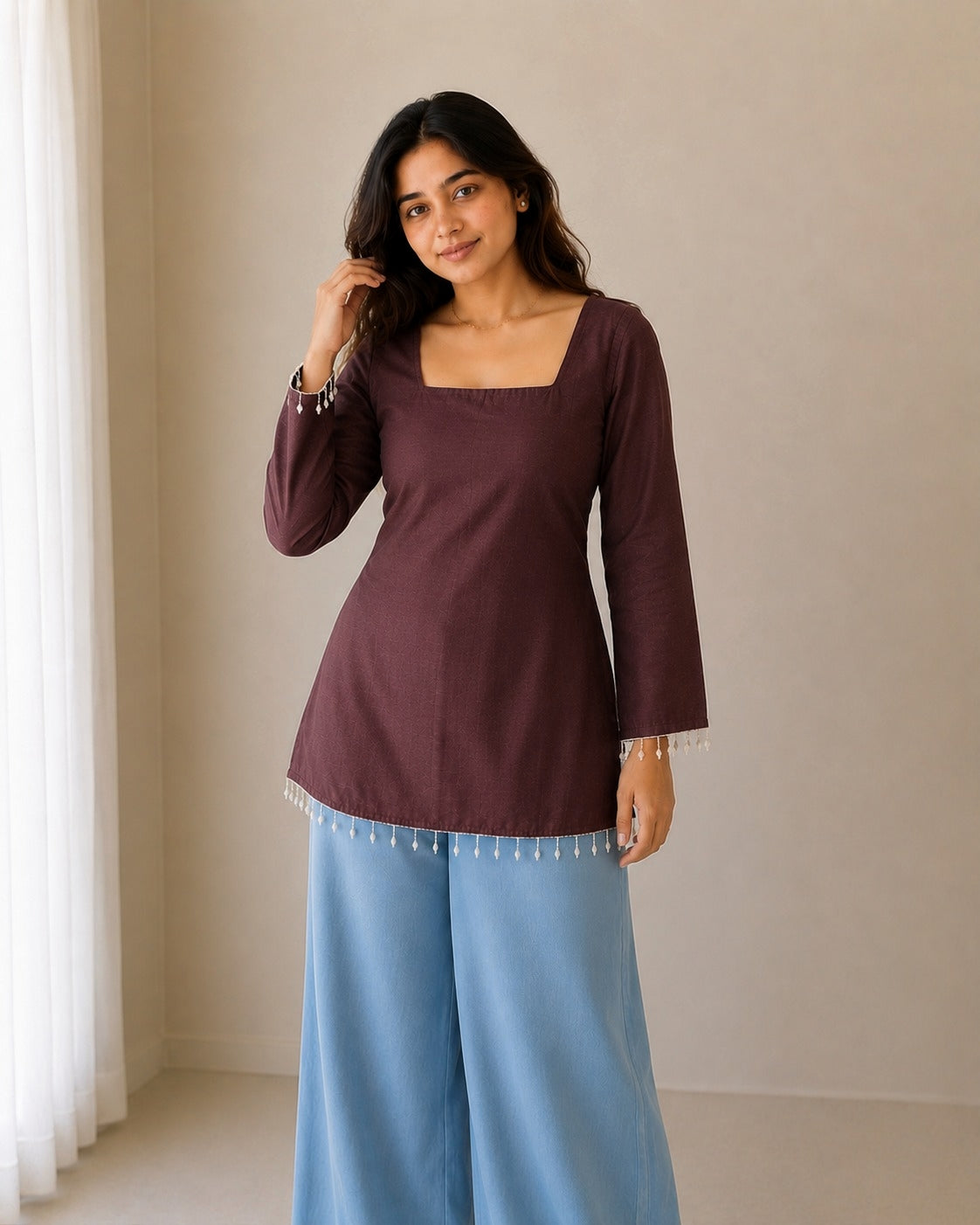 Nayab Corset Fit Kurti