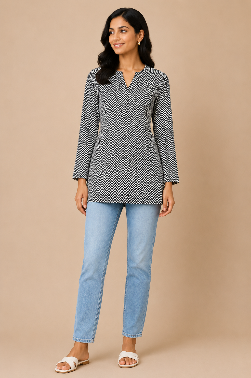 Nidhi Short Kurti