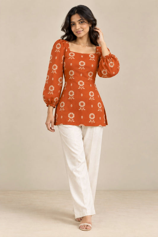 Genda Bloom Corset Kurti