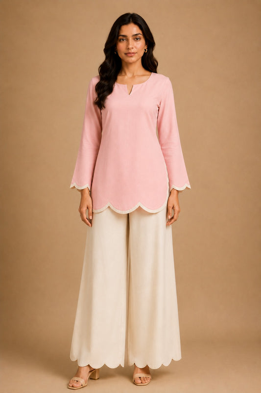 Adaah Scallop Kurti