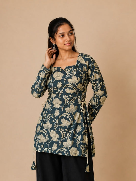 Zehra Side Corset Kurti
