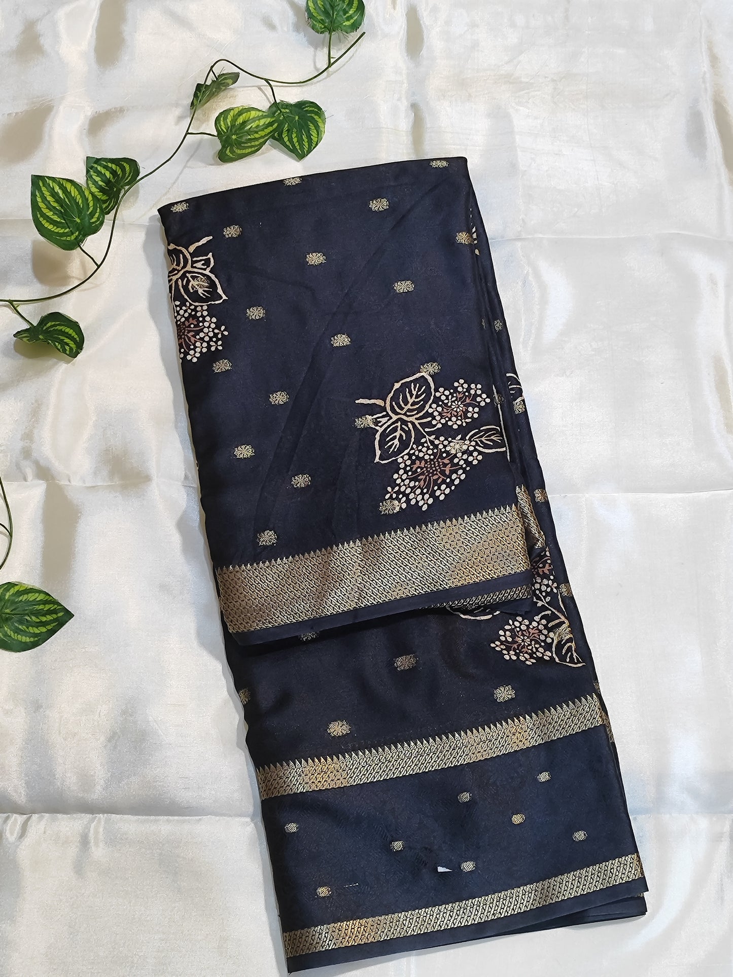 Fancy semi Silk Saree