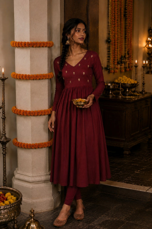 Sahana Anarkali Kurti