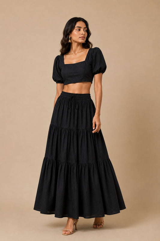 Naira Tiered Skirt
