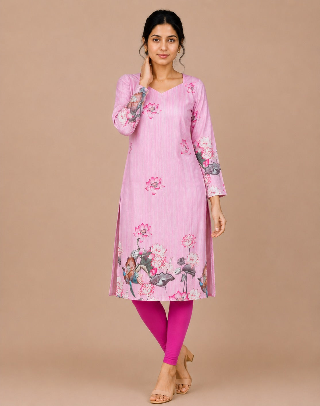 Aelina Straight cut Kurti