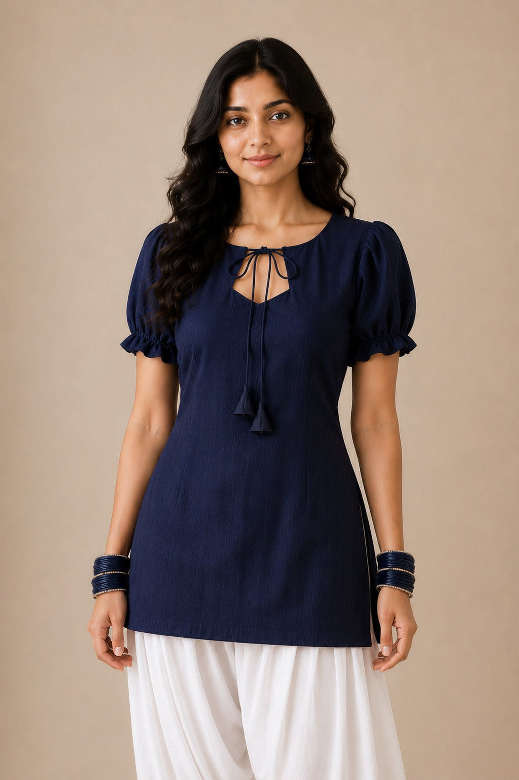 Nyla Tie-Up Kurti