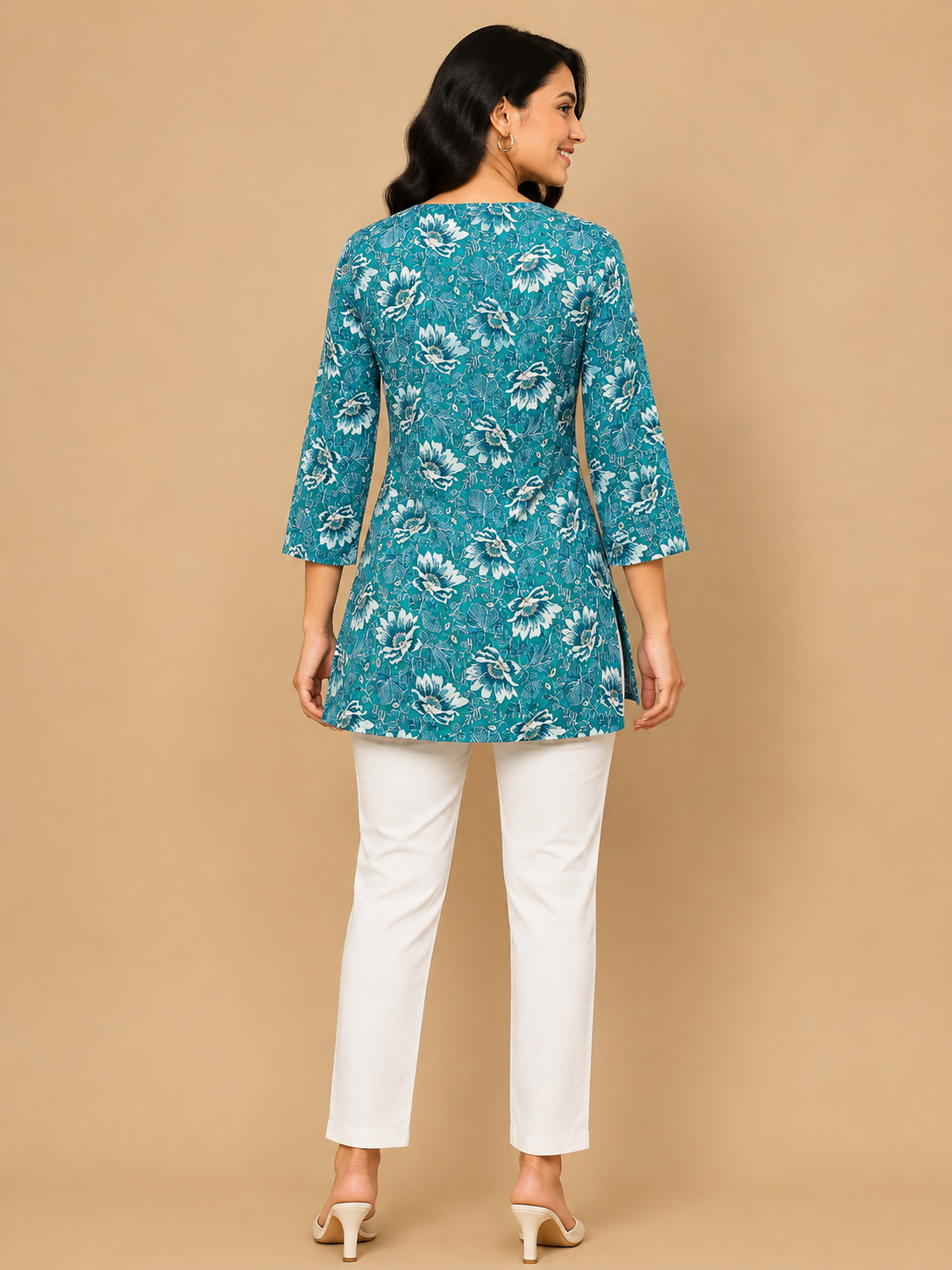 Taara Floral Corset Kurti