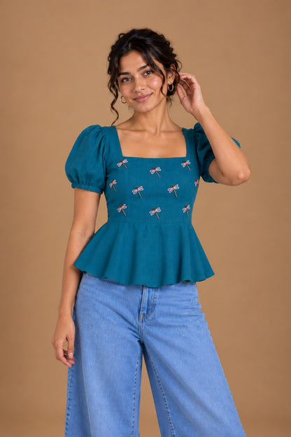 Lagoon Flutter Top