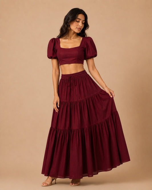 Zoya Tiered Skirt