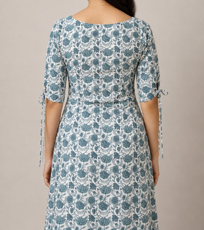 Avara Tie-Up Slit Long Kurti