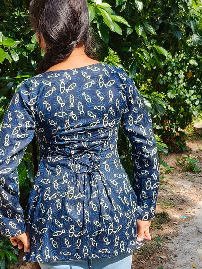 Naina Corset Fit Kurti