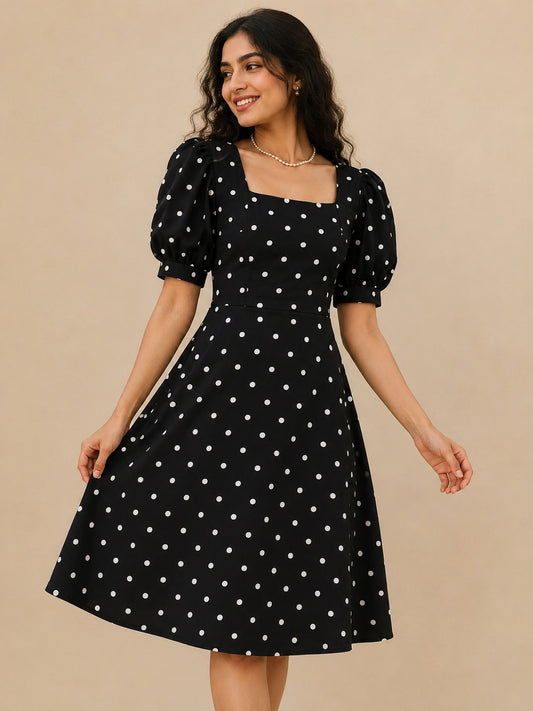 Classic Polka Dress