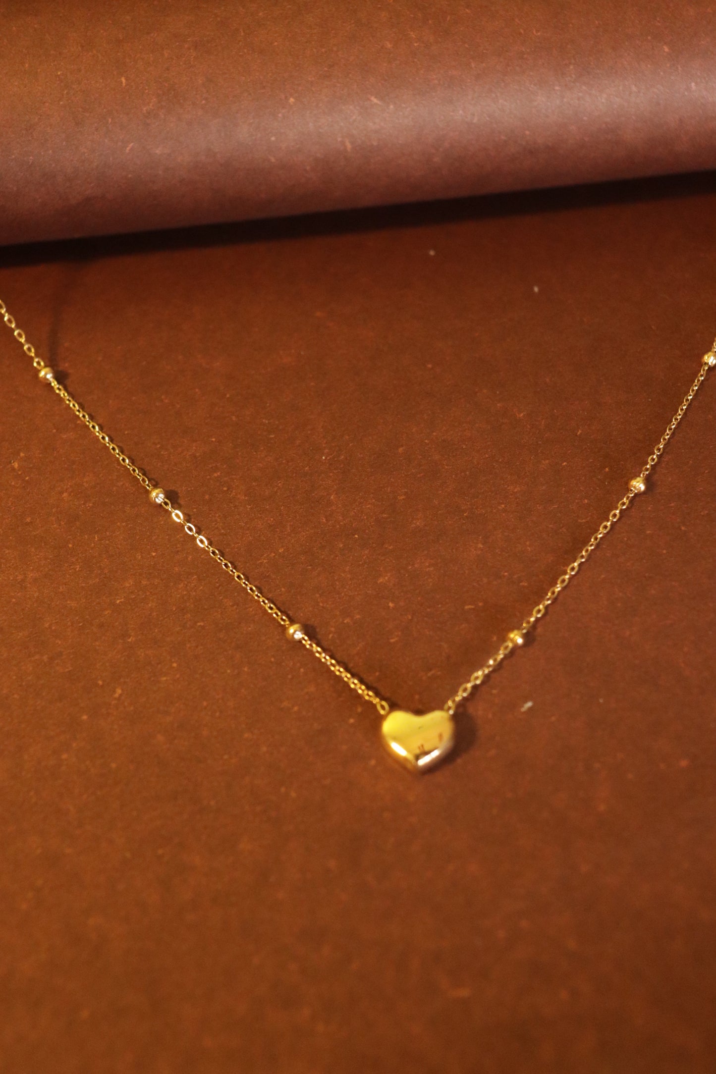 Beaded Heart Necklace