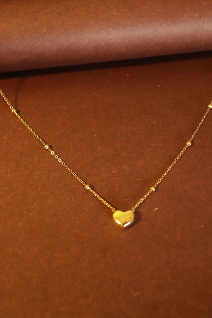 Beaded Heart Necklace