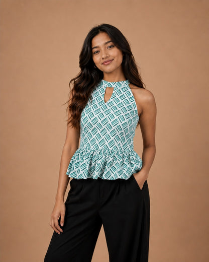 Aeris Sage Top