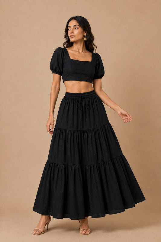 Naira Tiered Skirt