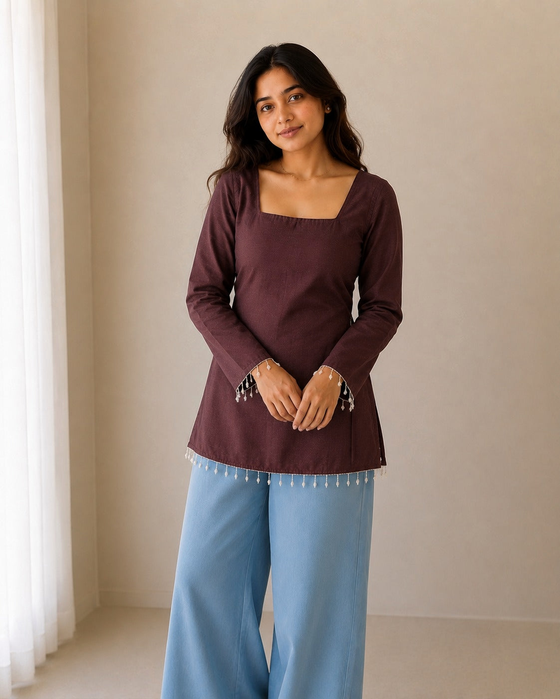 Nayab Corset Fit Kurti