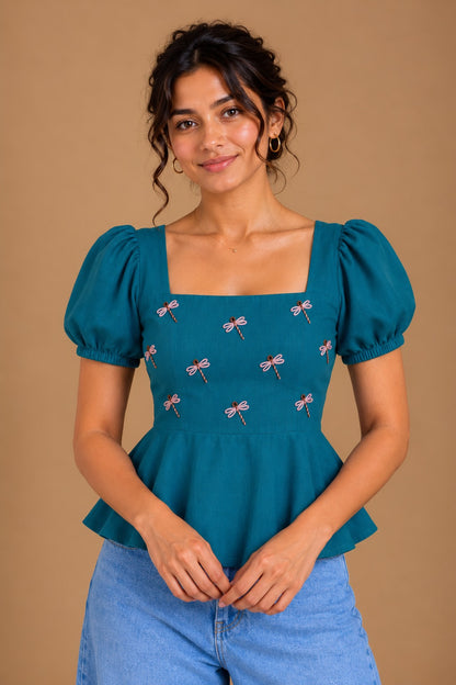 Lagoon Flutter Top