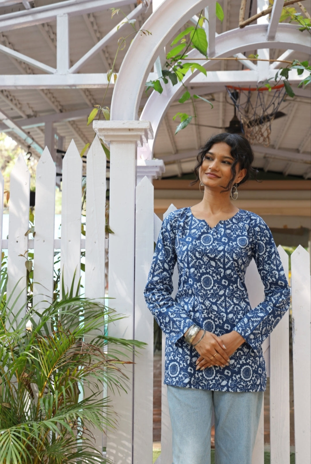 Indigo Kurti