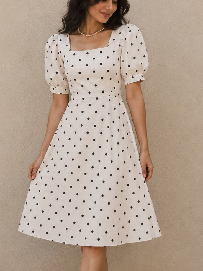Classic Polka Dress