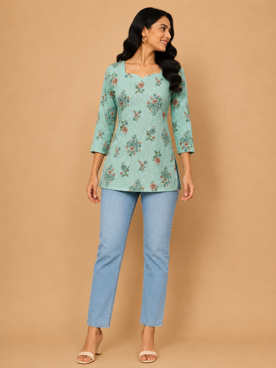 Saanvi Corset fit kurti