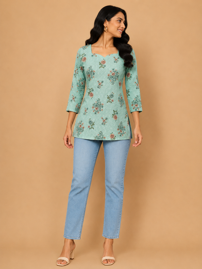 Saanvi Corset fit kurti