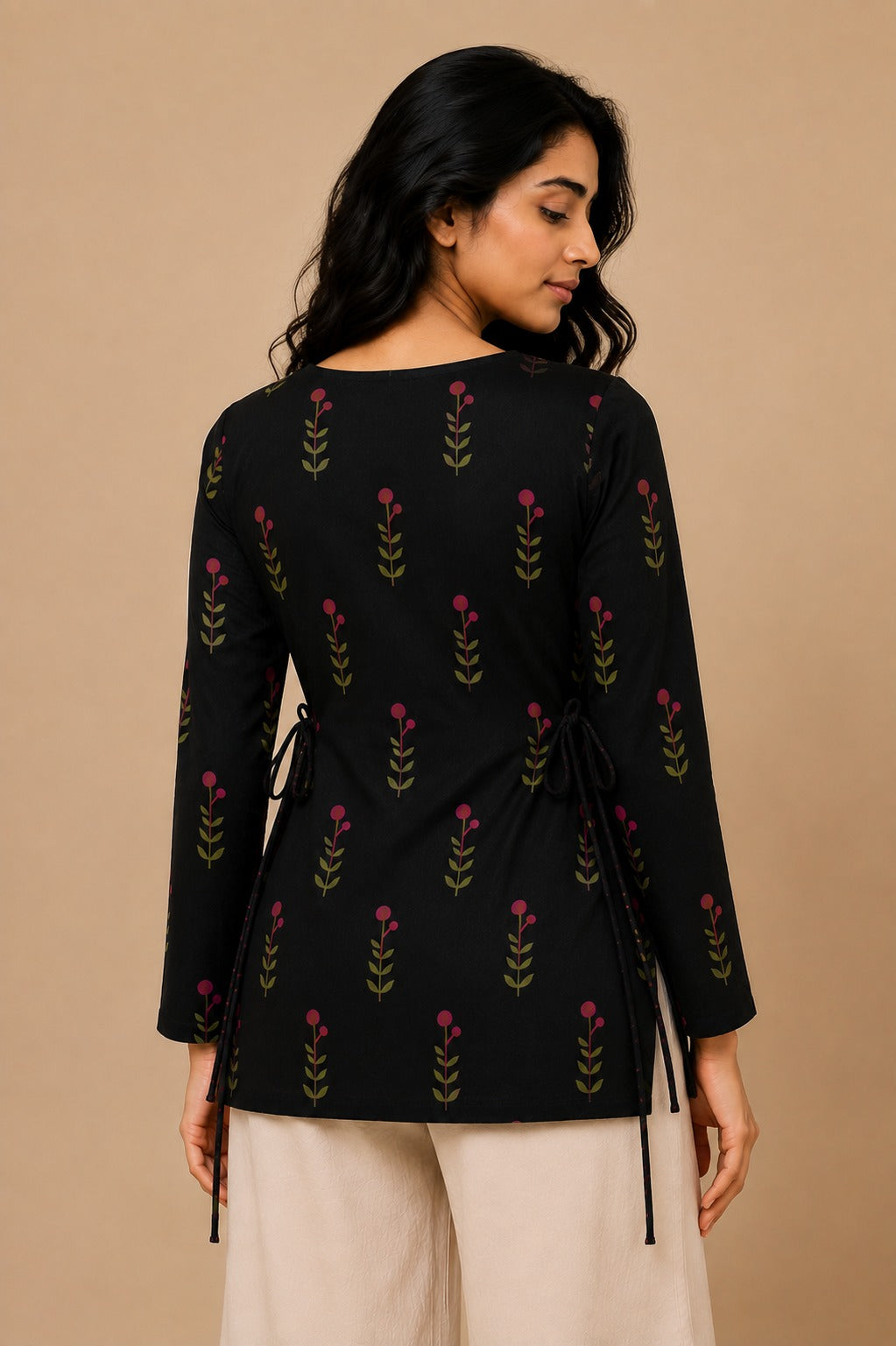 Noira Side Corset Kurti
