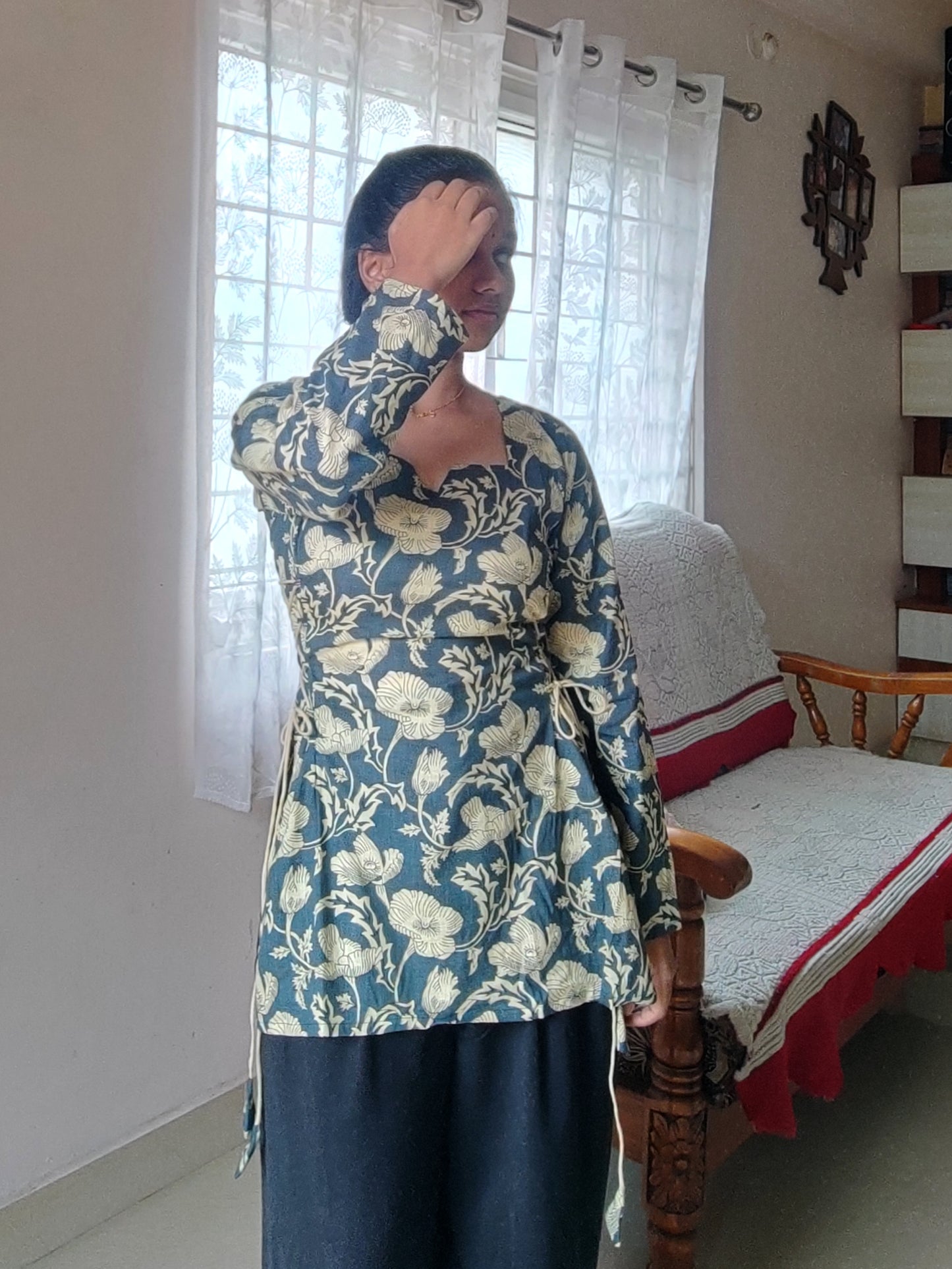 Zehra Side Corset Kurti