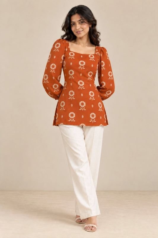Genda Bloom Corset Kurti