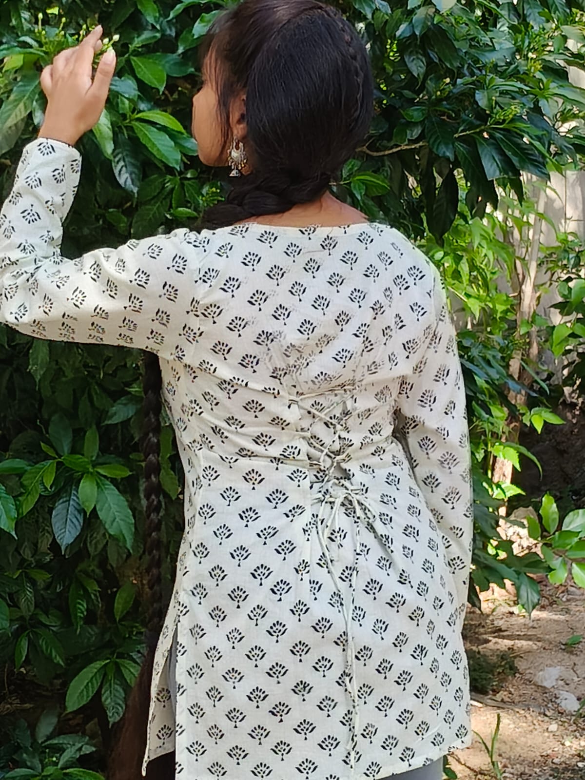 Siyahi Corset Fit Kurti