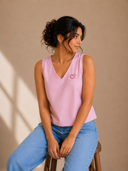 Blush Heart Top 💗
