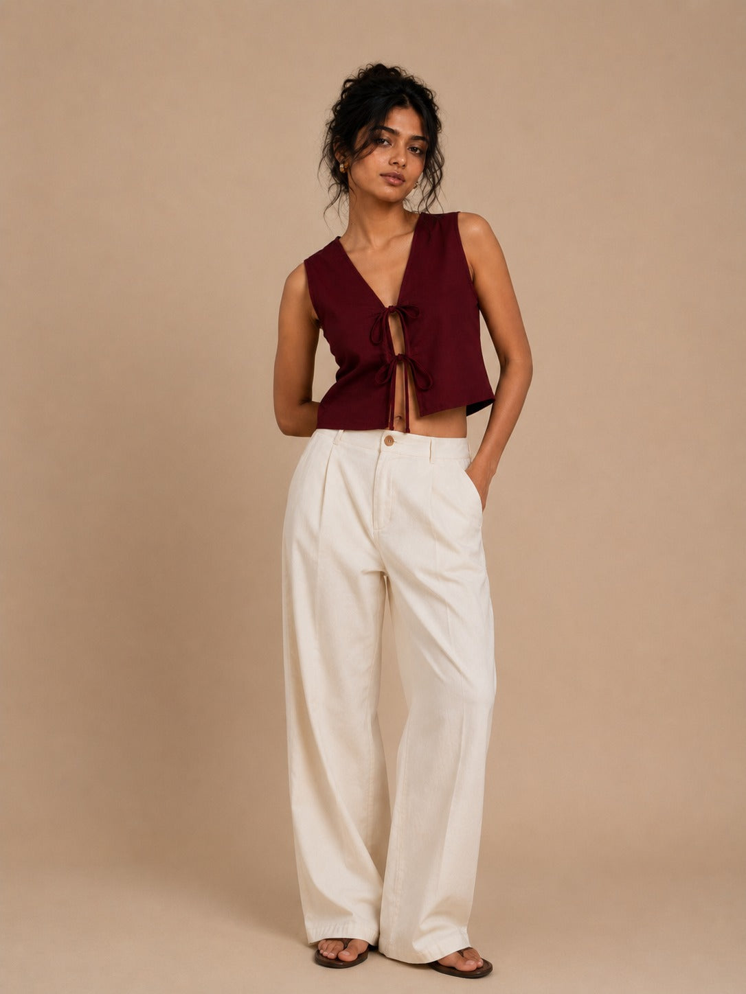 Merlot Vest Top