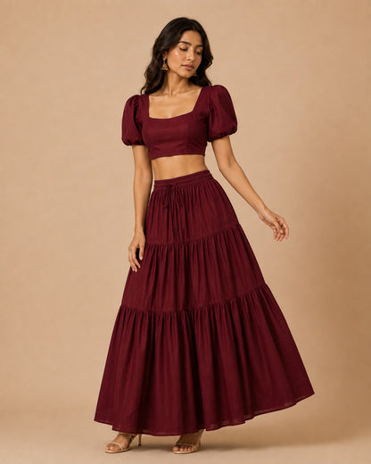 Zoya Tiered Skirt