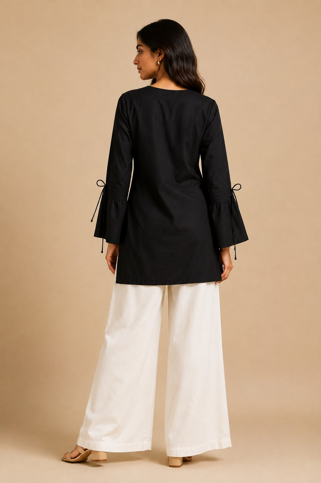 Mira Statement-Sleeve Kurti