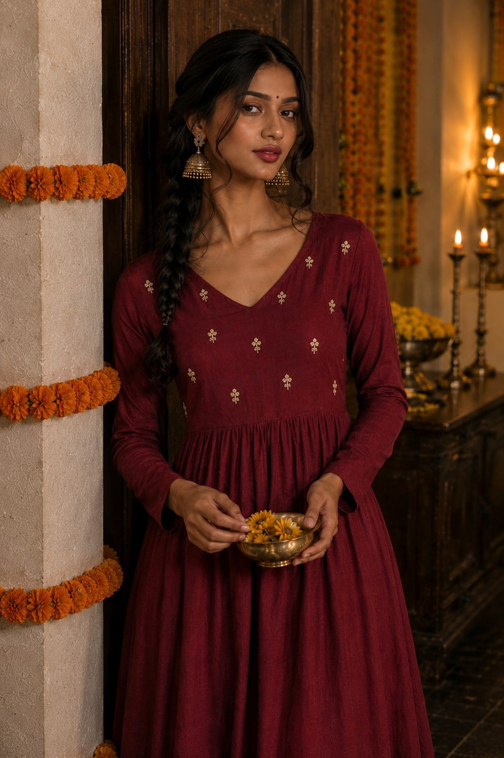 Sahana Anarkali Kurti
