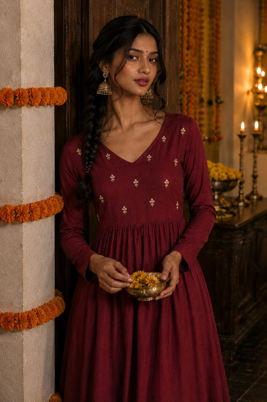 Sahana Anarkali Kurti