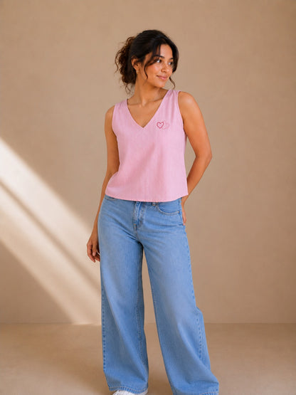 Blush Heart Top 💗