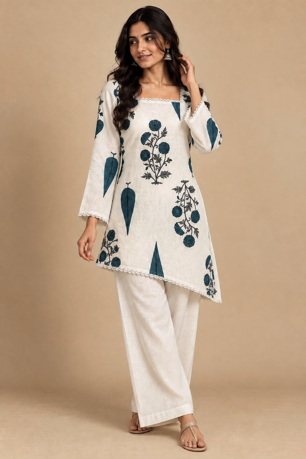 Naaz Asymmetric Kurti