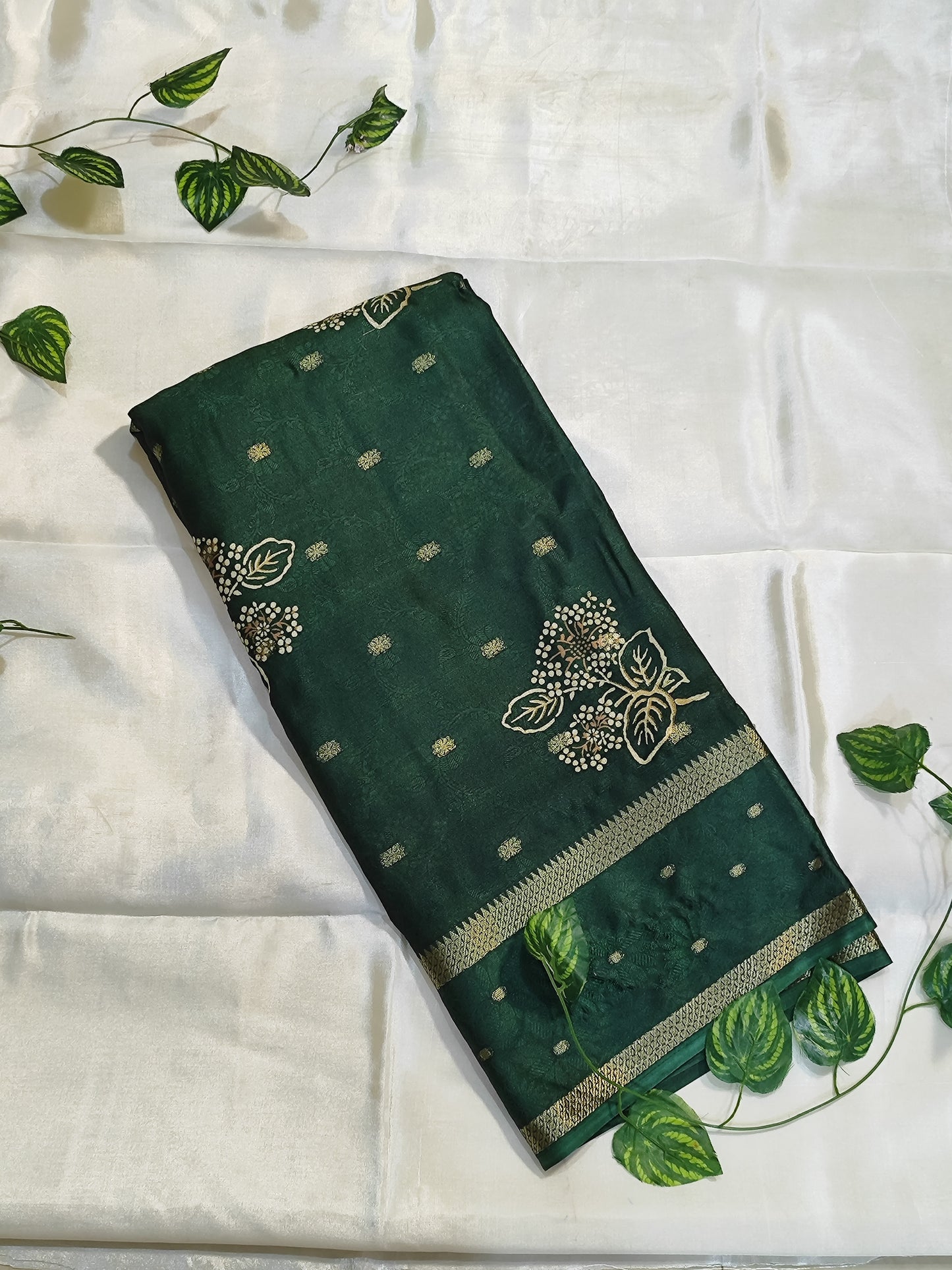 Fancy semi Silk Saree