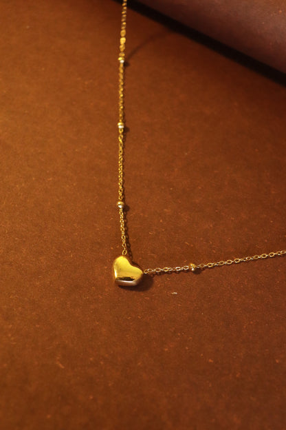 Beaded Heart Necklace