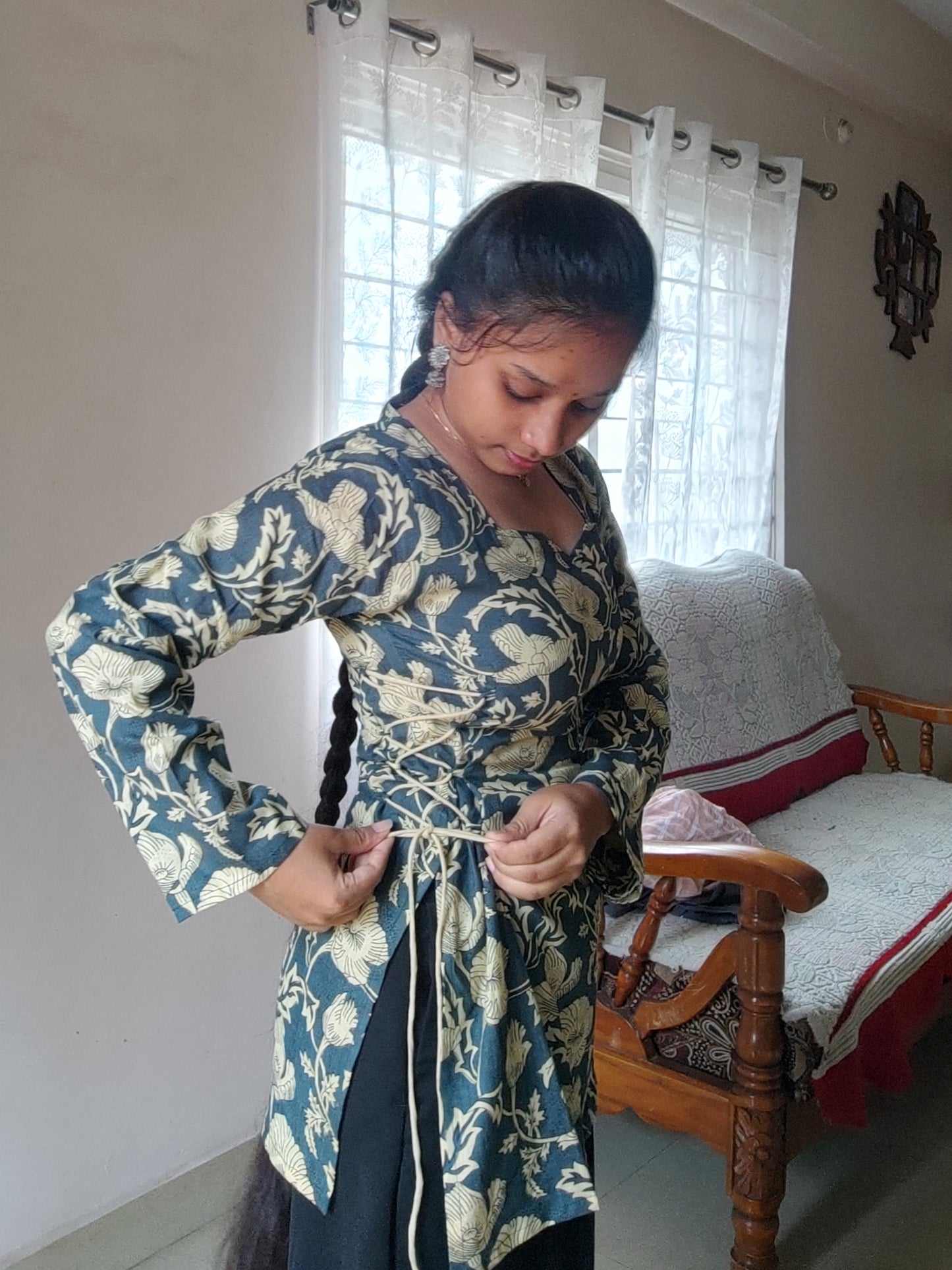 Zehra Side Corset Kurti