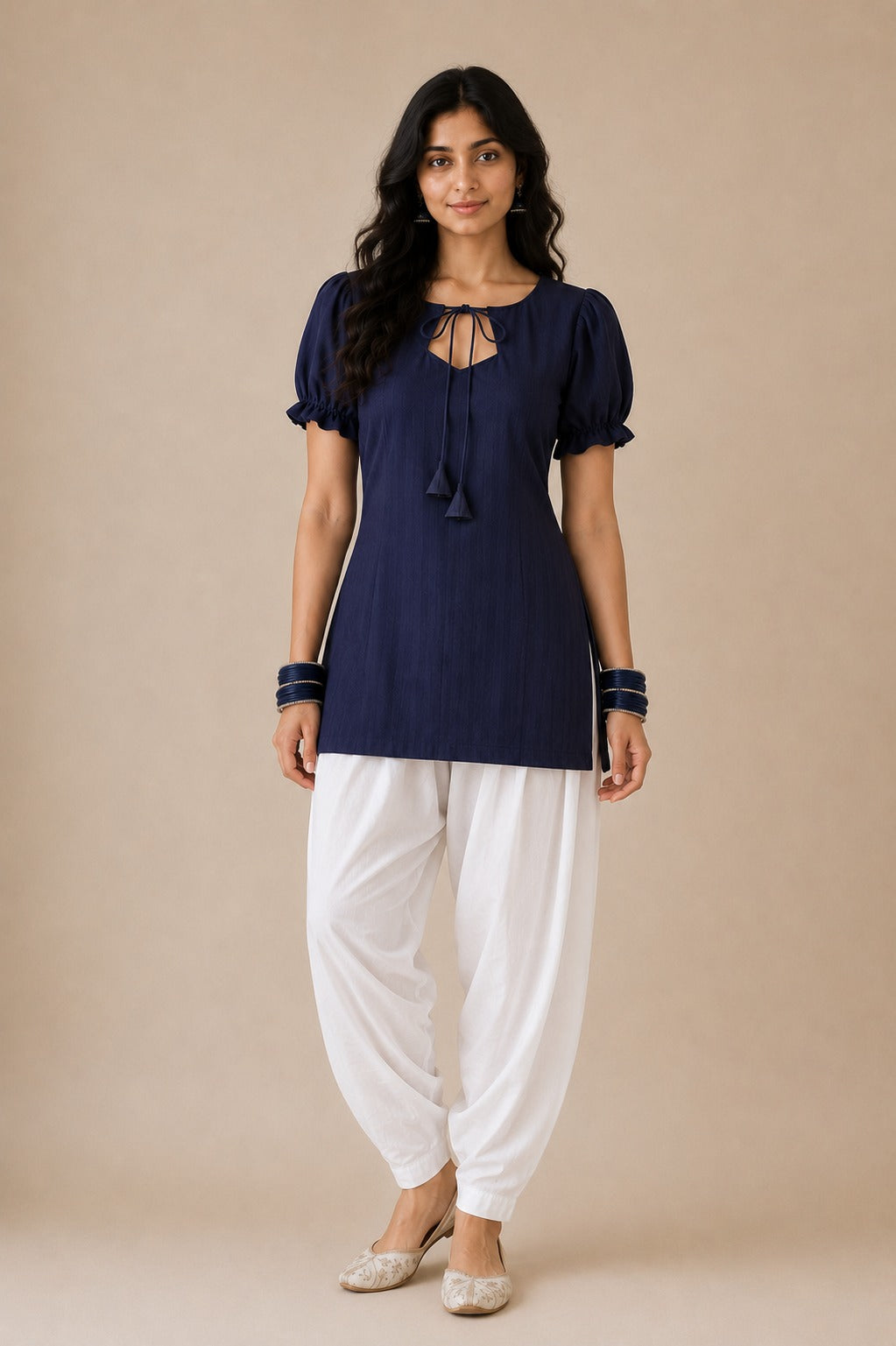 Nyla Tie-Up Kurti