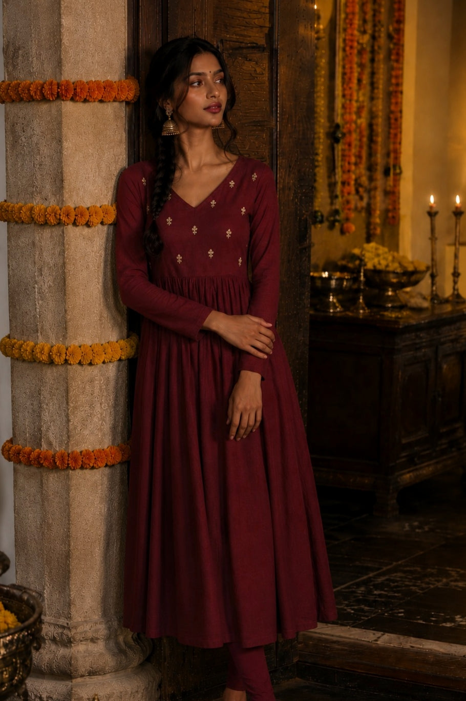 Sahana Anarkali Kurti