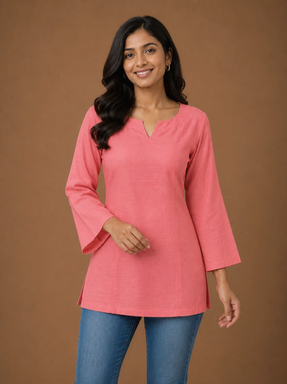 Coral Corset Fit Kurti