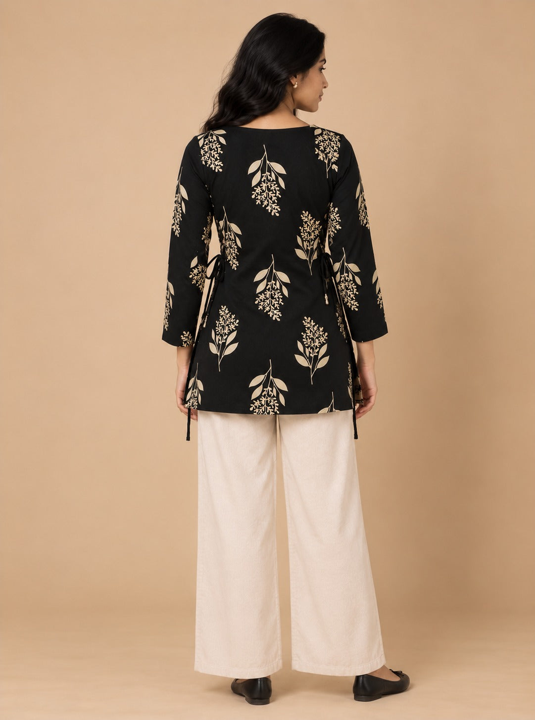 Nazakat Side Corset Fit Kurti