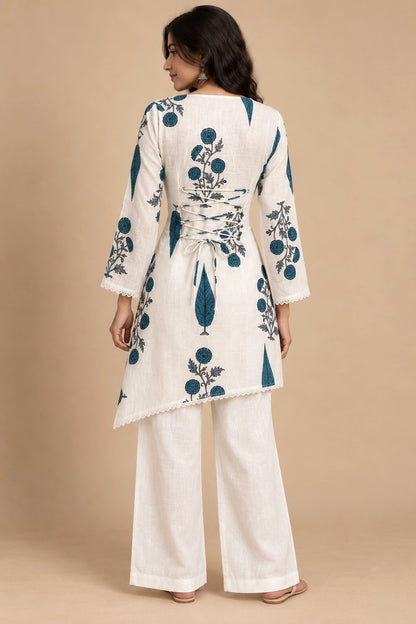 Naaz Asymmetric Kurti
