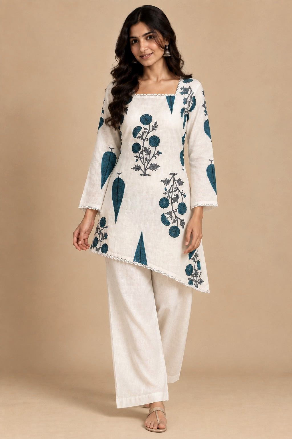 Naaz Asymmetric Kurti