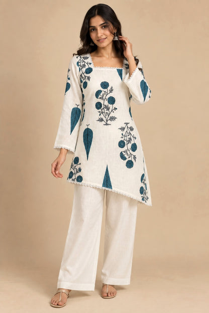 Naaz Asymmetric Kurti