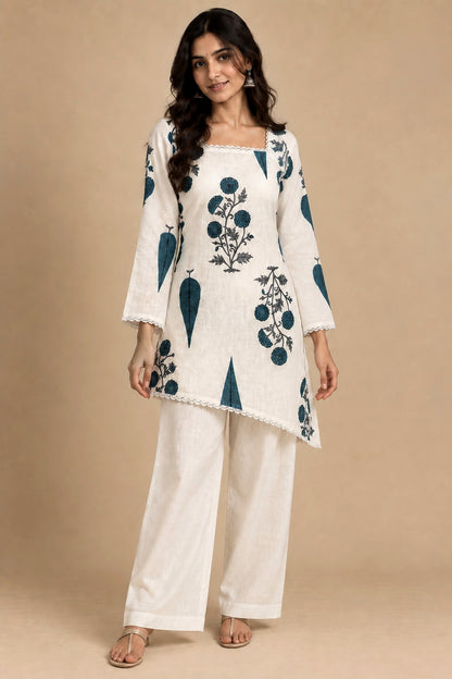 Naaz Asymmetric Kurti