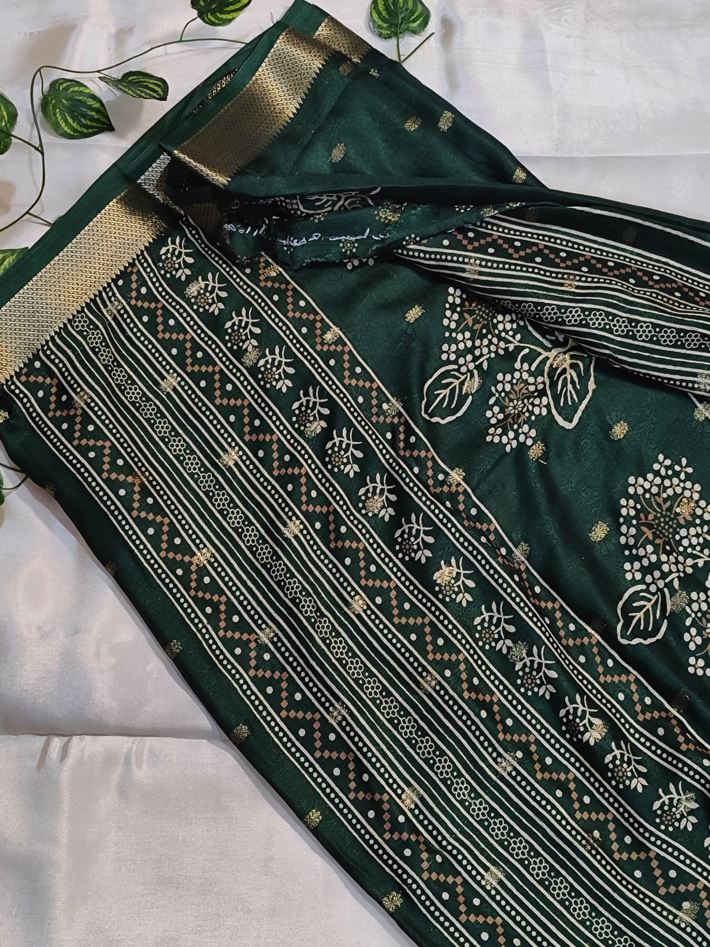 Fancy semi Silk Saree